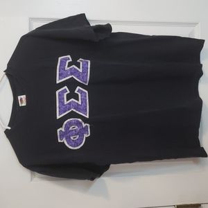 Phi Sigma Sigma Purple Letters